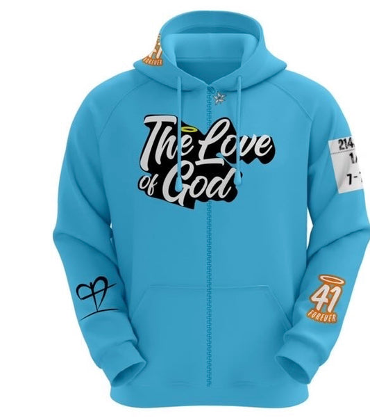 Light Blue TLOG hoodie